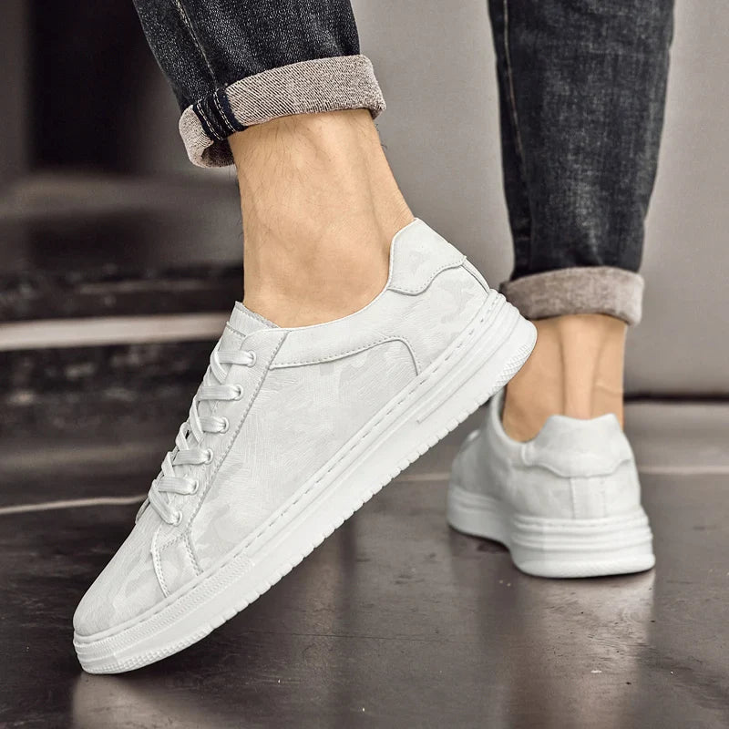 Lorenzo – Leren Heren Sneakers met Klasse