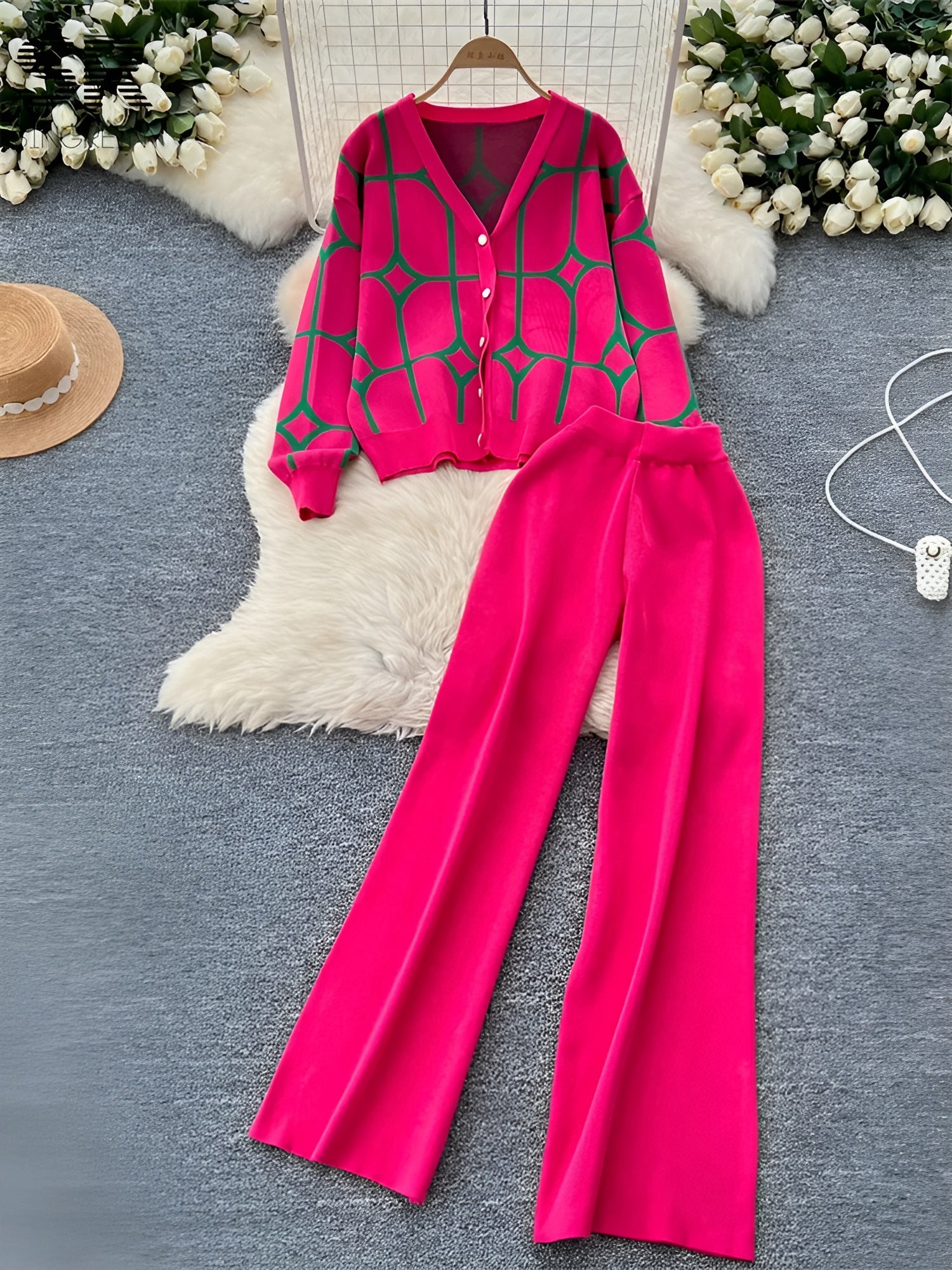 Eliana – Luxe Knit Dames Twee-Delige Set
