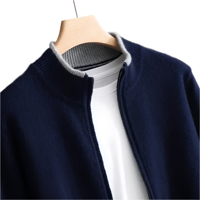 Lorenzo – Luxe Herenvest van Premium Wol