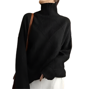 Isabella – Knusse Dames Gebreide Coltrui