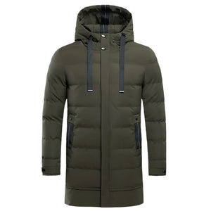 Lorenzo – Extra Lange Waterdichte Herenparka