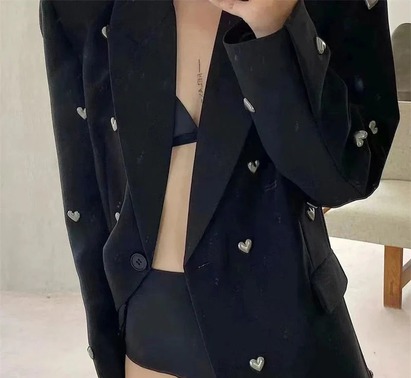 Bella – Getailleerde Damesblazer met Stretch in Katoen