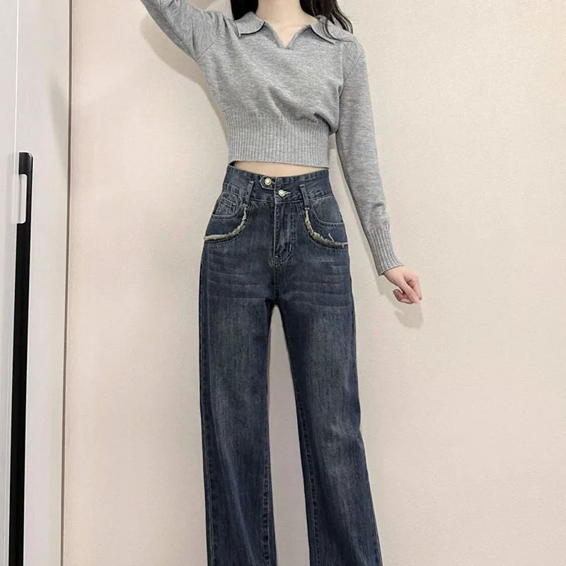 Isabella – Slim-Fit Gebreide Damestrui