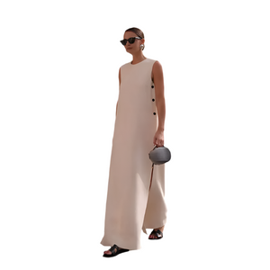 Sophia – Elegante Mouwloze Maxi Jurk voor Dames