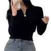 Isabella – Slim-Fit Gebreide Damestrui