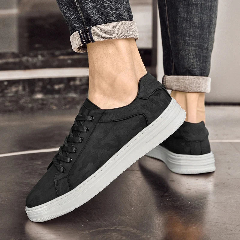 Lorenzo – Leren Heren Sneakers met Klasse