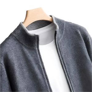 Lorenzo – Luxe Herenvest van Premium Wol