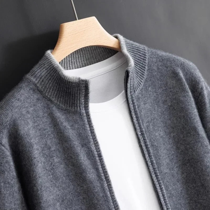 Lorenzo – Luxe Herenvest van Premium Wol