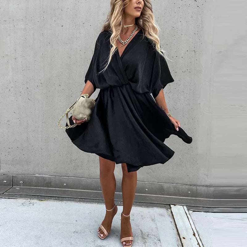 Venesia – Elegante Vrouwelijke Flowy Jurk