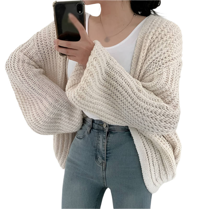 Elena – Dubbelgeknoopte Wolblend Dames Winterjas