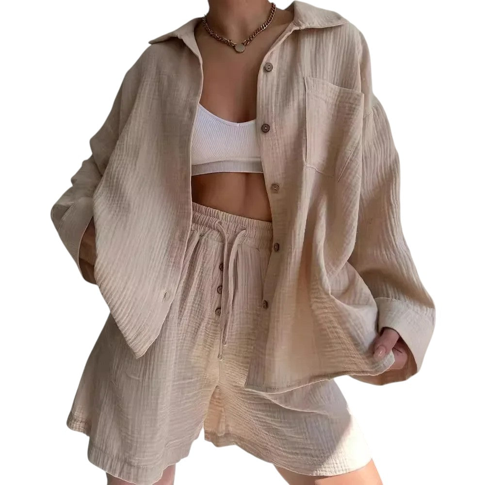 Antonette – Dames Two-Piece Lounge Set met Rucherokje