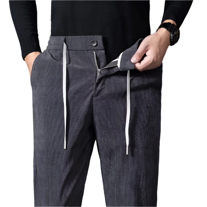 Lorenzo – Elegante Uniseks Corduroy Chino’s