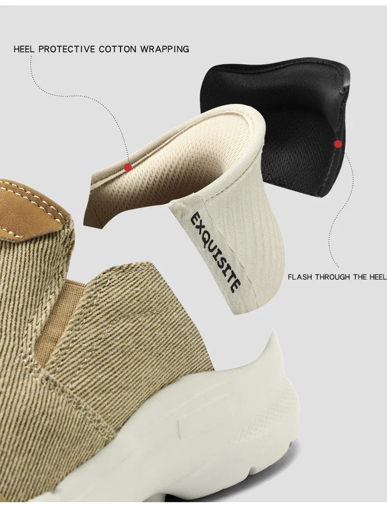 RaffaeleRicci Heren Athletische Slip-on Schoenen Voor Mannen