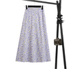 Luciana – Vloeiende Dames Maxi Rok van Chiffon met Bloemenprint
