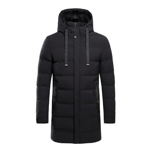 Lorenzo – Extra Lange Waterdichte Herenparka