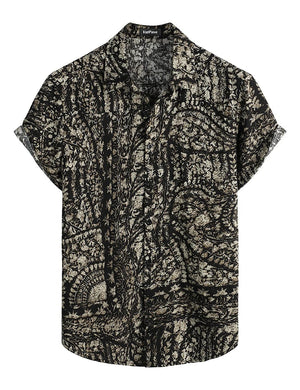 Lorenzo – Heren Polo met Trendy Print