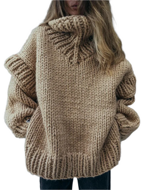 Britany – Gebreide Dames Coltrui voor Winter & Lente