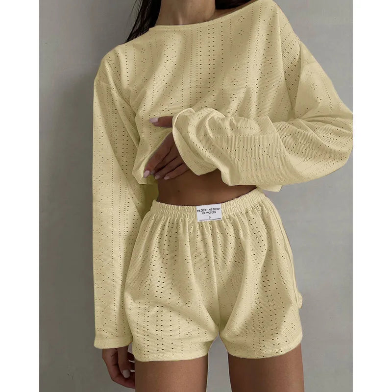 IsabellaOmbra Serenity Lounge Tweedelige Set Voor Vrouwen