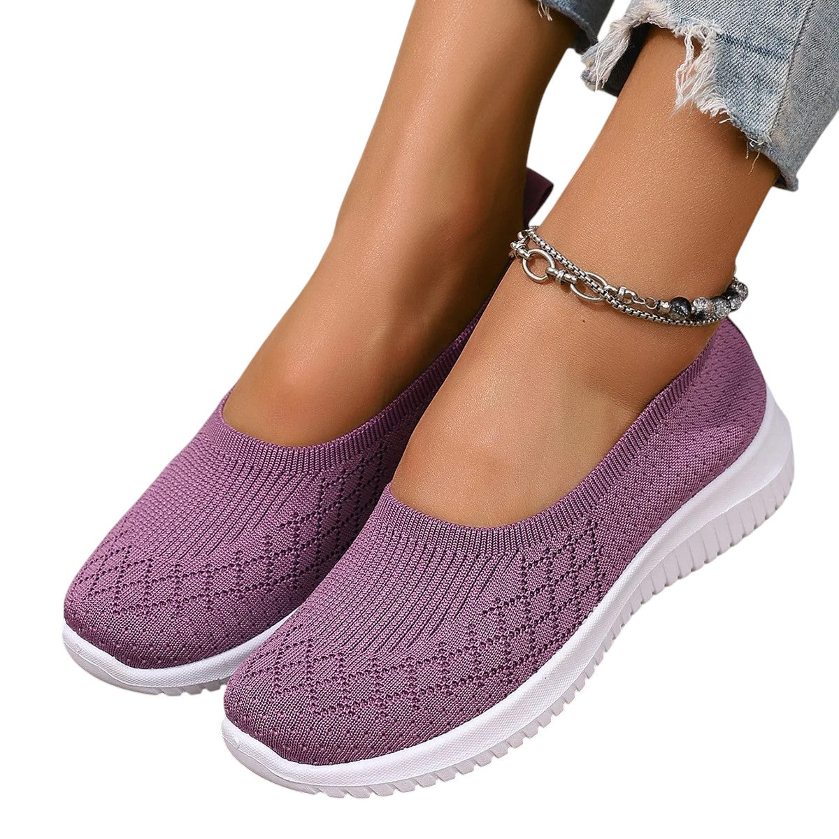 Valerie – Ademend Dames Zomer Comfort Loafers