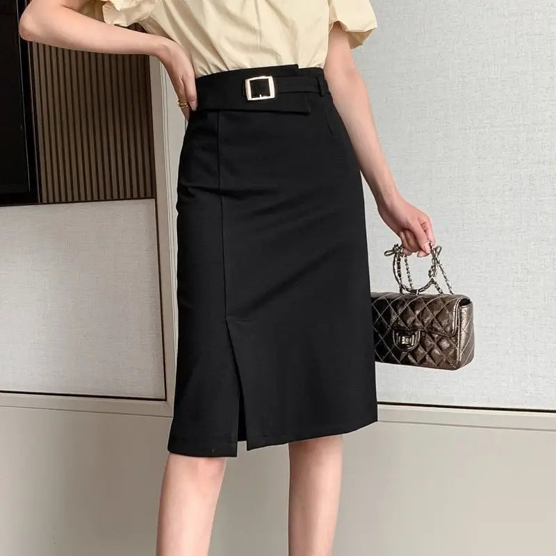 Camila – Elegante Dames Kokerrok voor Werk & Business