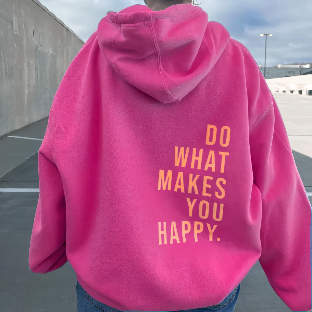 Brivolla – Oversized Dames Hoodie met Artistieke Print