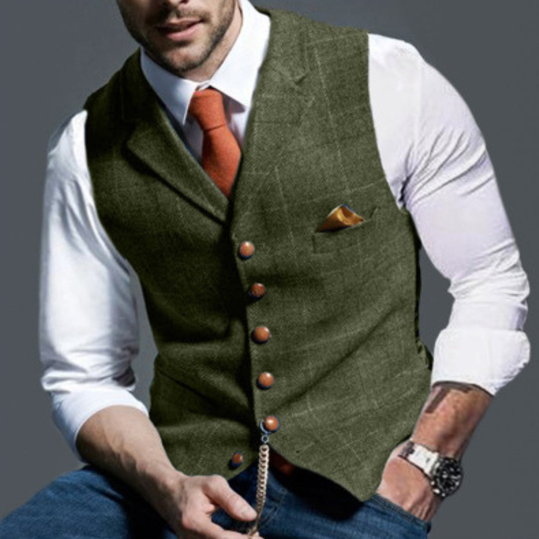 Lorenzo – Elegante Tailored Heren Gilet