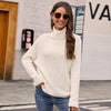 GiadaLuna™ Vrouwen Veelzijdige Losse Sweater Met Hoge Hals