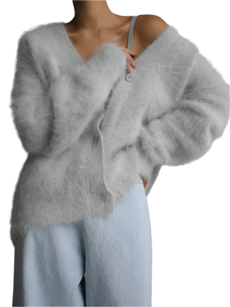 Chiara – Oversized Gebreid Damesvest voor de Herfst