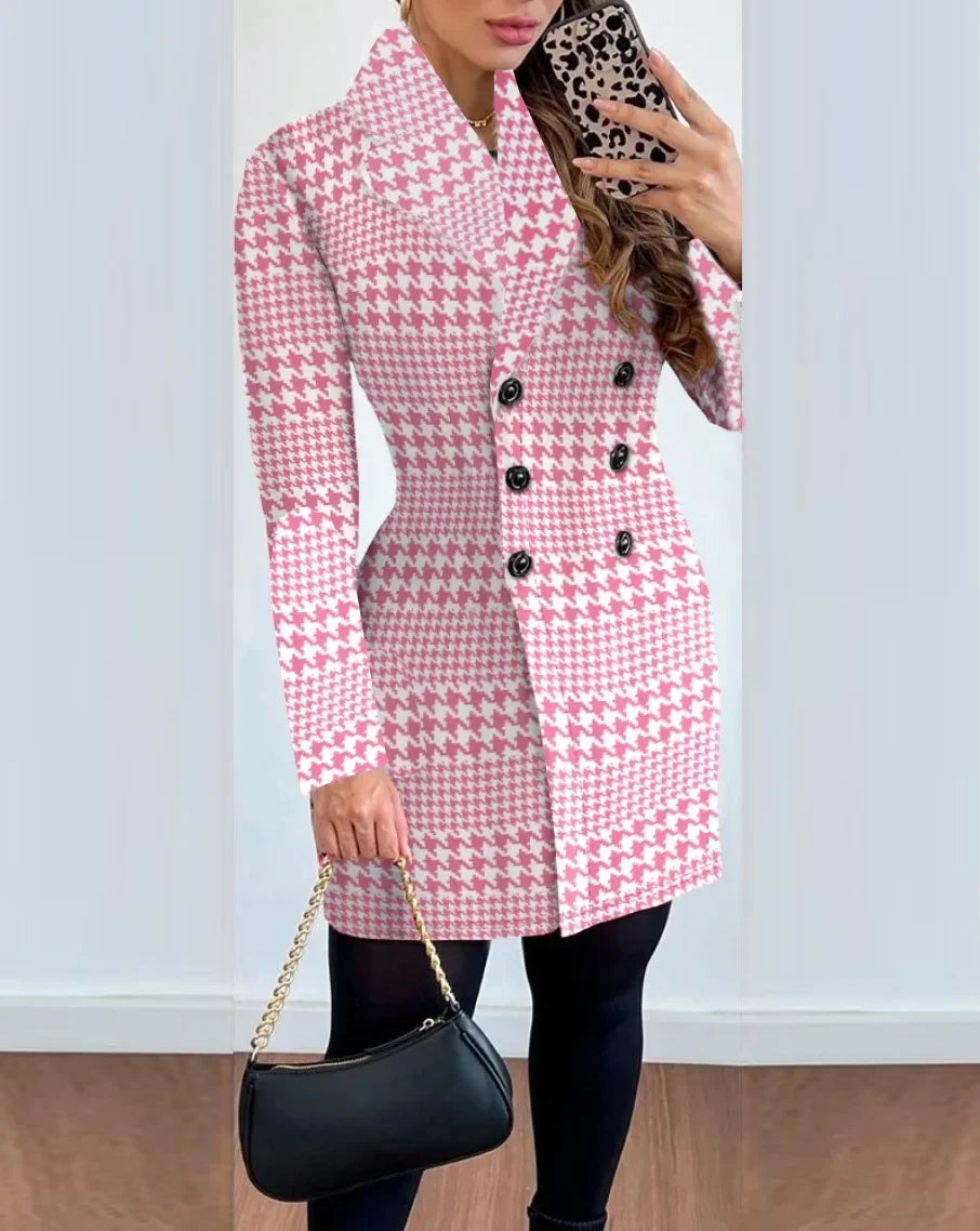 ValerioToscani Winter hoge stretch plaid