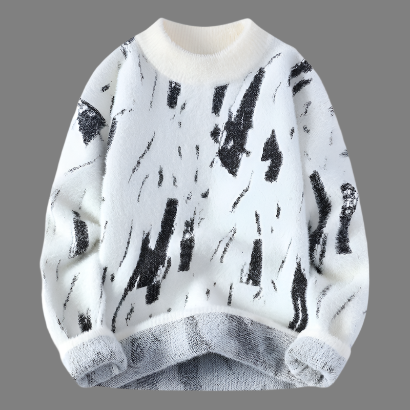 Gregorio – Heren Gebreide Trui van Wolmix met Casual Fit