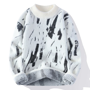 Gregorio – Heren Gebreide Trui van Wolmix met Casual Fit