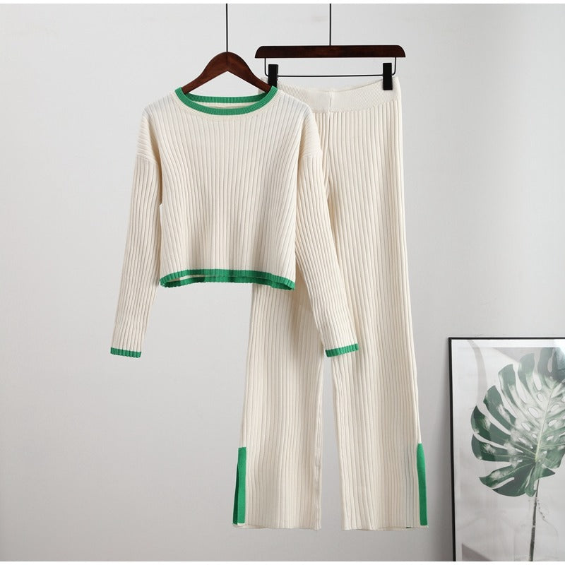Desirée – Gebreide Dames Lounge Set met Elegante Pasvorm