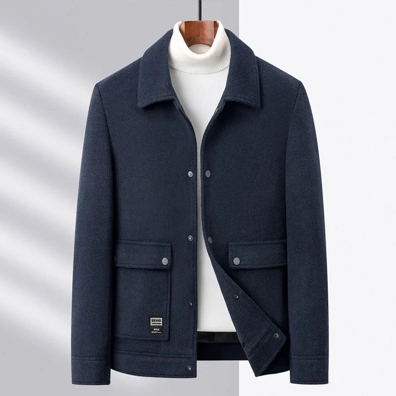 Alessandro – Heren Wool Blend Venti Jas