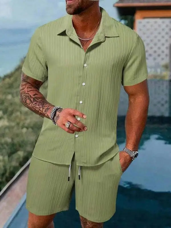 Pietro zomers herenoverhemd