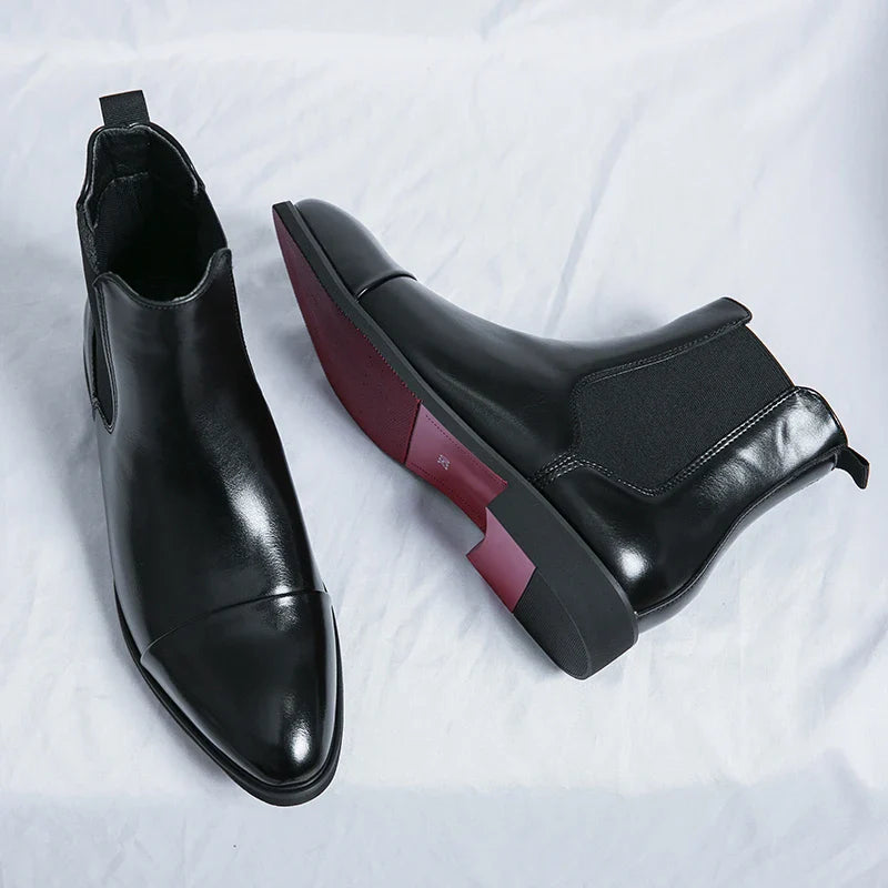 Leonardo – Leren Chelsea Boots voor Heren