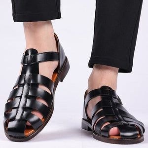 Lorenzo – Leren Heren Sandalen