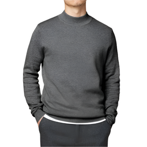 Brandon – Zachte Wolmix Heren Halve Coltrui
