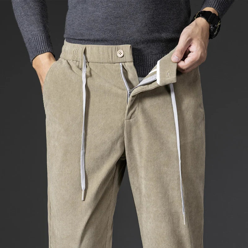Lorenzo – Elegante Uniseks Corduroy Chino’s