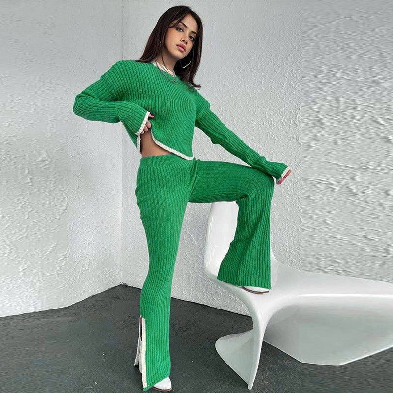 Desirée – Gebreide Dames Lounge Set met Elegante Pasvorm