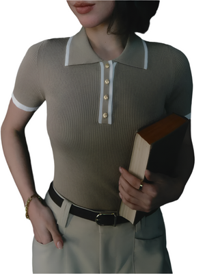 Lorenzo – Moderne Gebreide Heren Polo