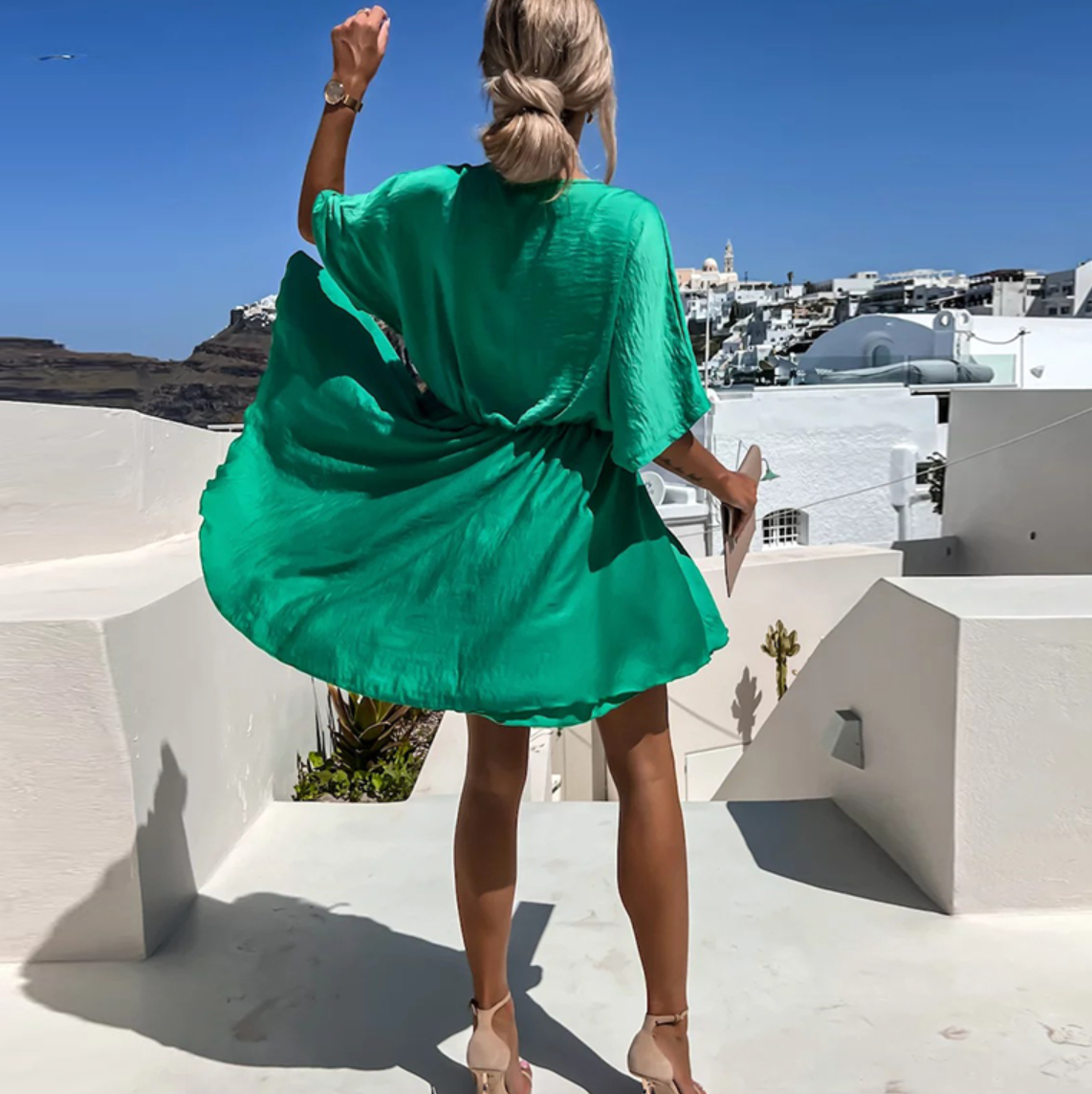 Venesia – Elegante Vrouwelijke Flowy Jurk