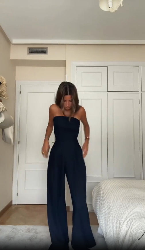 Gwen – Elegant Getailleerde Mouwloze Dames Jumpsuit
