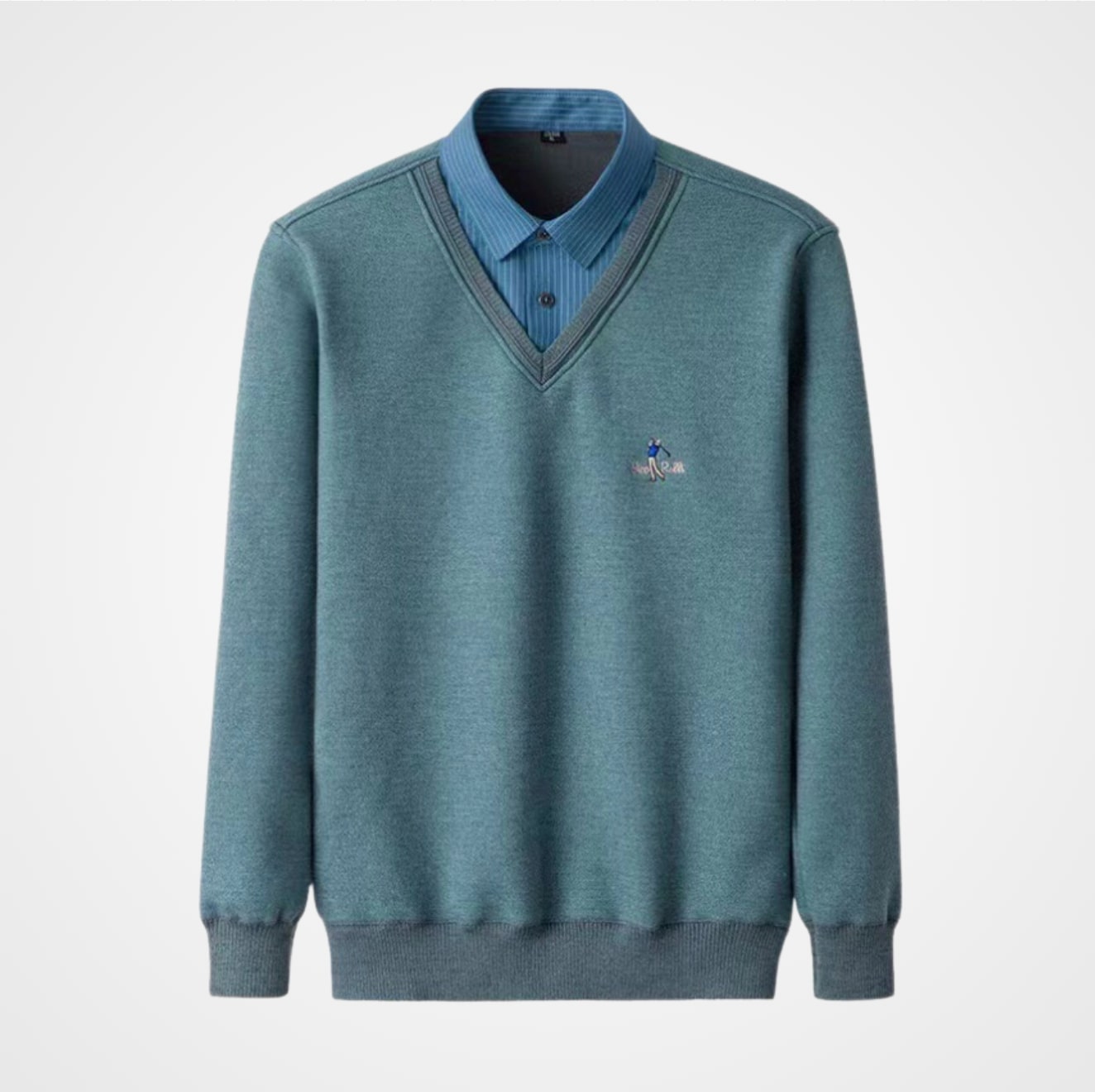 Matteo – 2-in-1 Heren Laagjes Trui