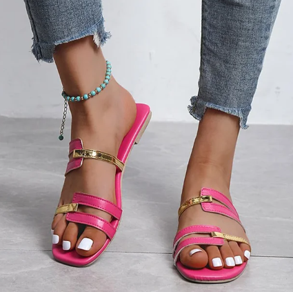 EnzoRossi™ Sandalen Met Slingback