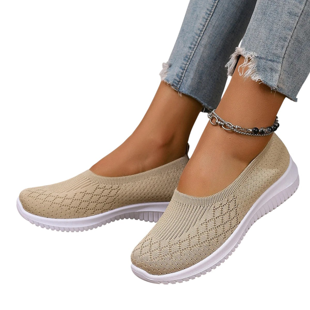 Valerie – Ademend Dames Zomer Comfort Loafers