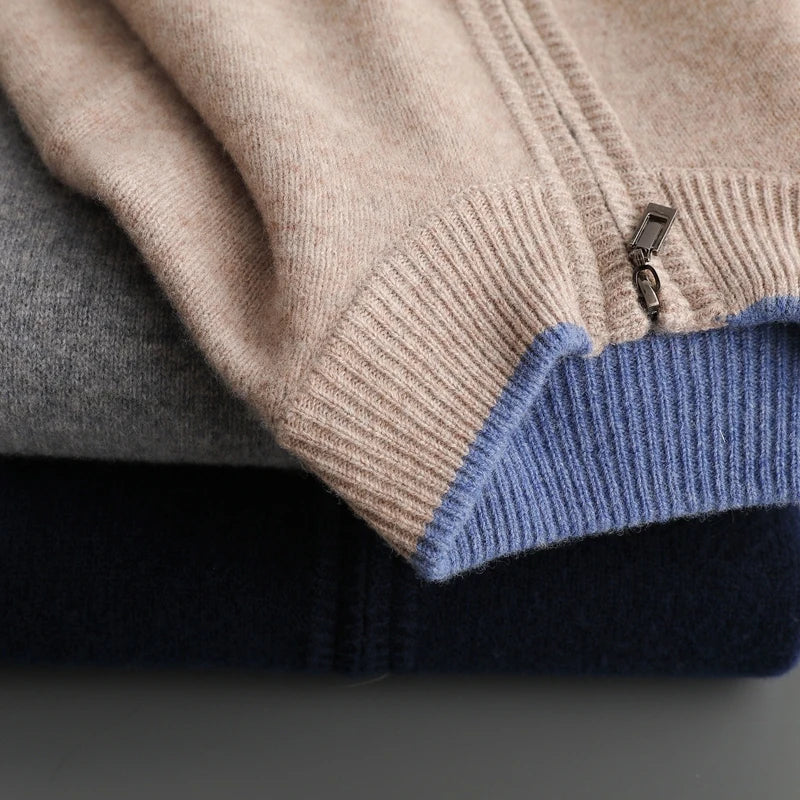 Lorenzo – Luxe Herenvest van Premium Wol