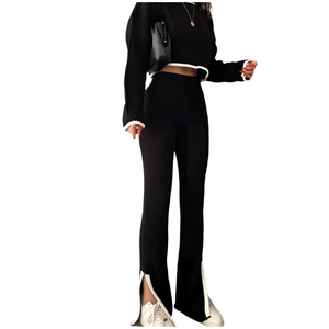 Desirée – Gebreide Dames Lounge Set met Elegante Pasvorm
