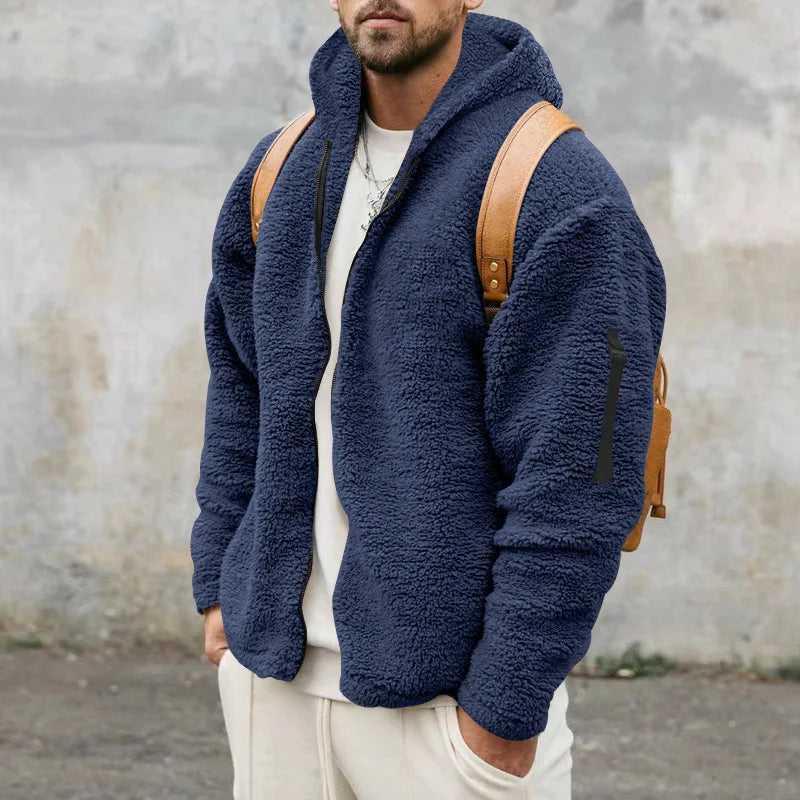 Driztone – Dubbelzijdige Fleece Heren Hoodie Jas