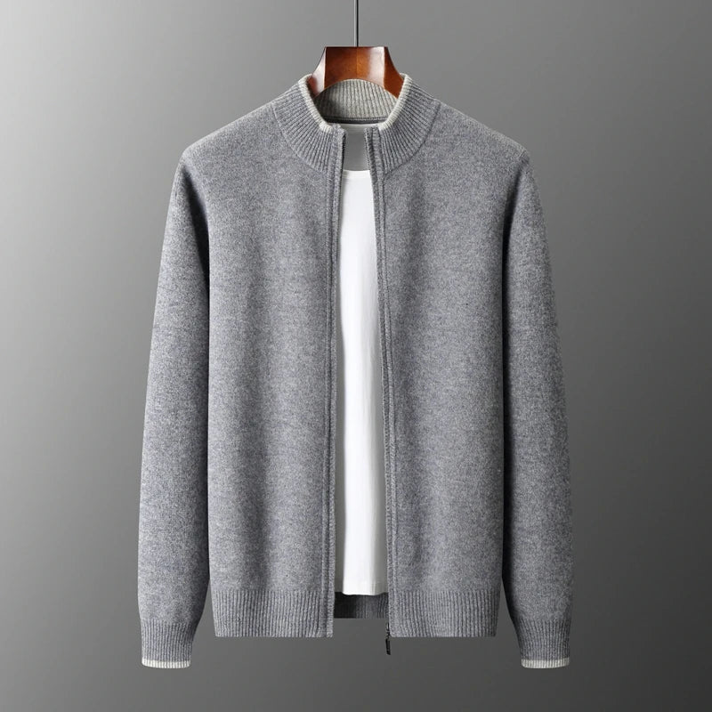 Lorenzo – Luxe Herenvest van Premium Wol