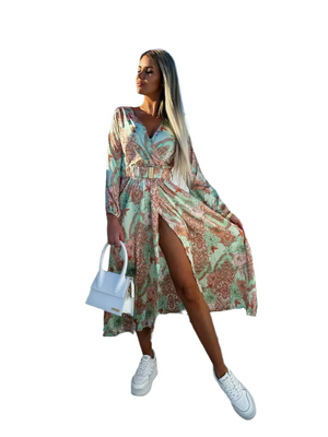 Elena – Bohemian Maxi Jurk voor Dames